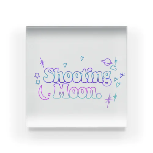 Shooting Moon fantasy ver  Acrylic Block