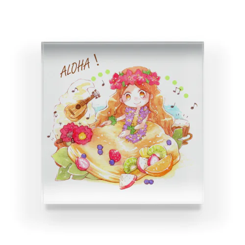 ALOHA DANCE Acrylic Block