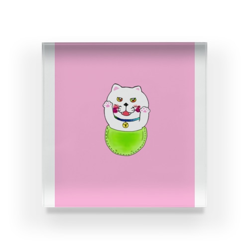 もよねこ Acrylic Block