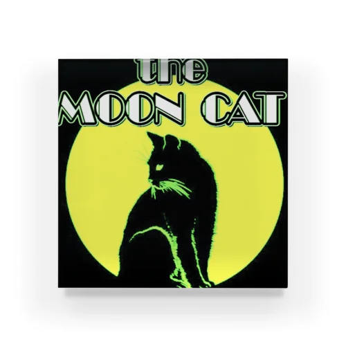 the MOON CAT  アクリルブロック