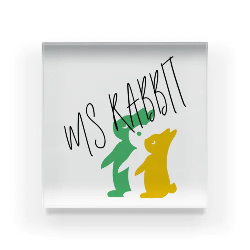 MSRABBIT アクリルブロック