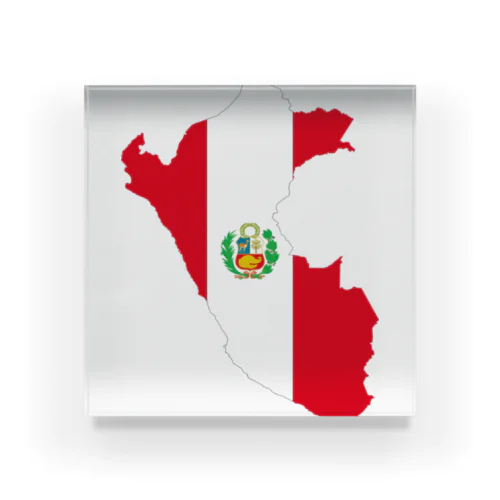 ARRIBA PERU Acrylic Block