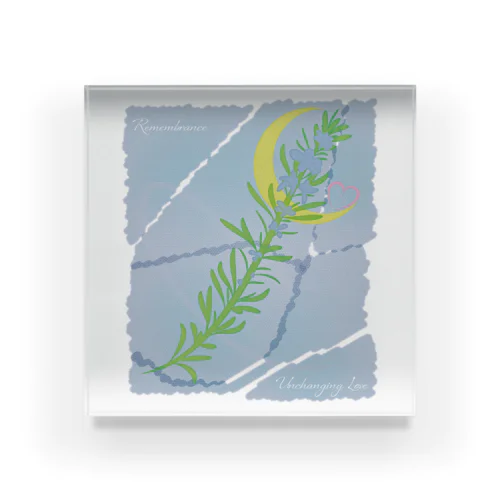 Rosemary Acrylic Block