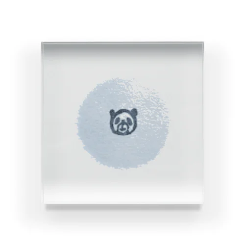 meeting panda ロゴ Acrylic Block