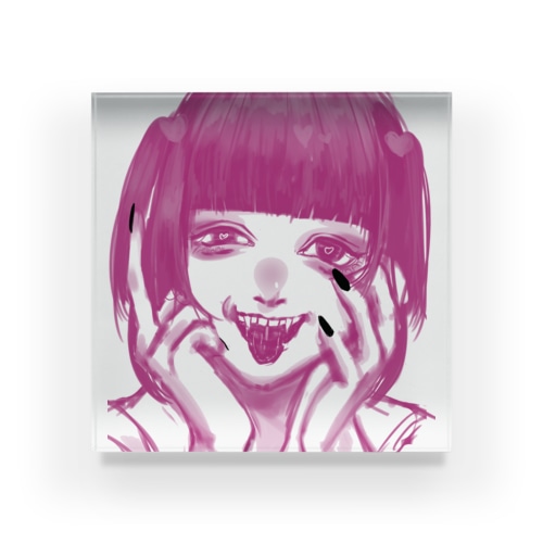 メンヘラ女2 Acrylic Block