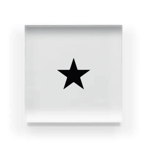 BLACK STAR アクリルブロック