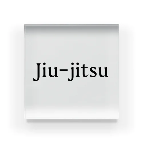 Jiu-jitsu Acrylic Block