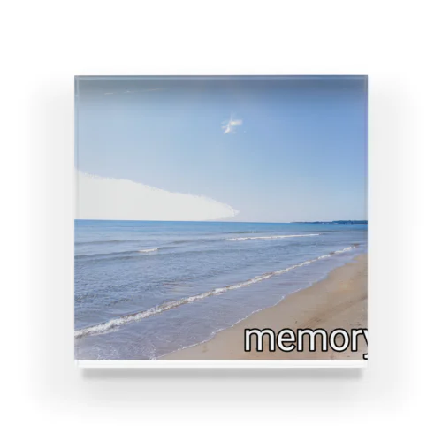 海〜Memory〜 アクリルブロック