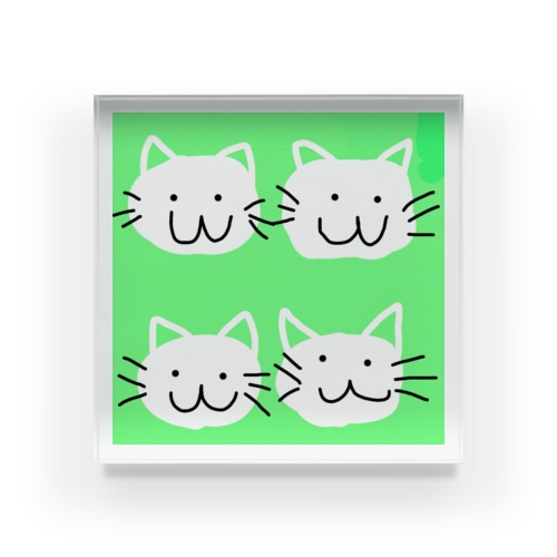 四つ子の猫 Acrylic Block