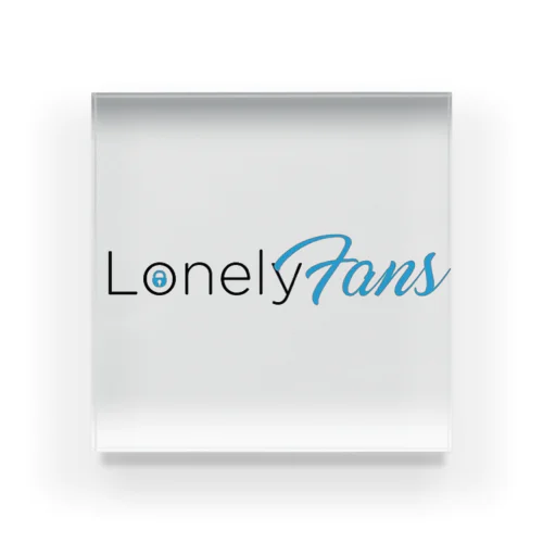 only？lonely Acrylic Block