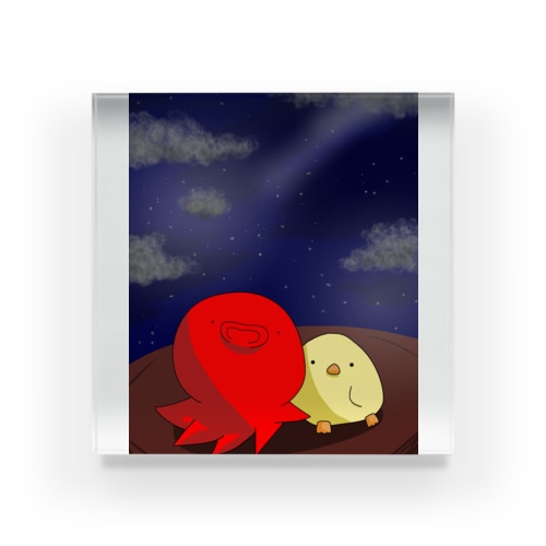 たことひよこの星見 Acrylic Block