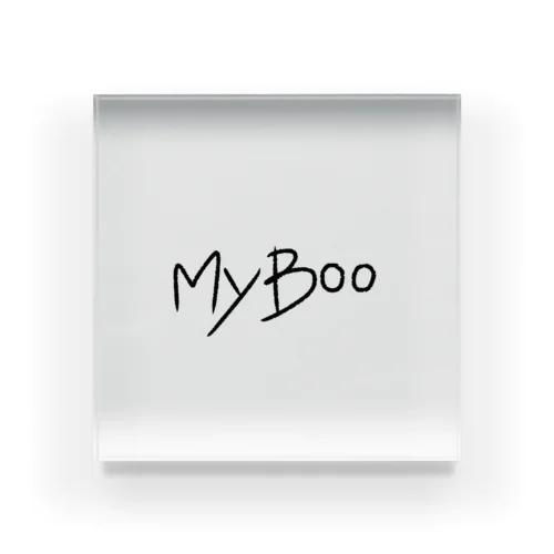 まもるくんのMyBoo。 アクリルブロック