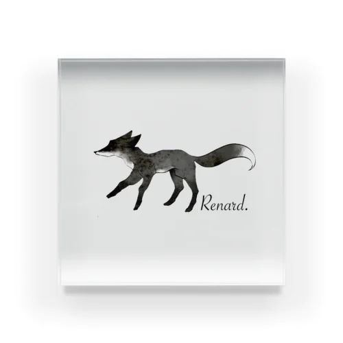 Renard. Acrylic Block