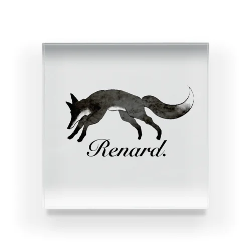 Renard. Acrylic Block