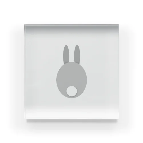 うざぎのテール - rabbit tail Acrylic Block