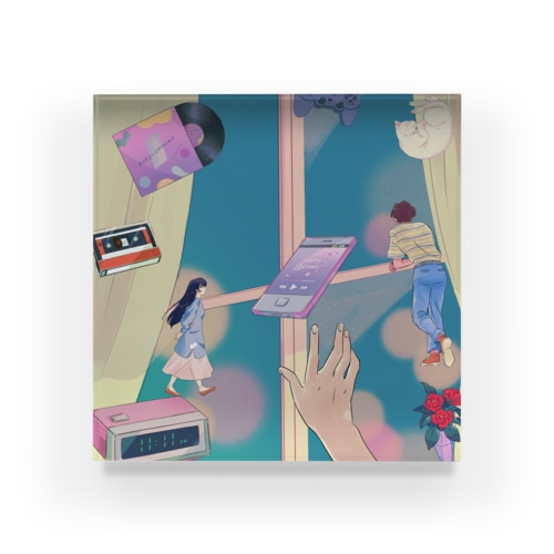 anime #02 Acrylic Block
