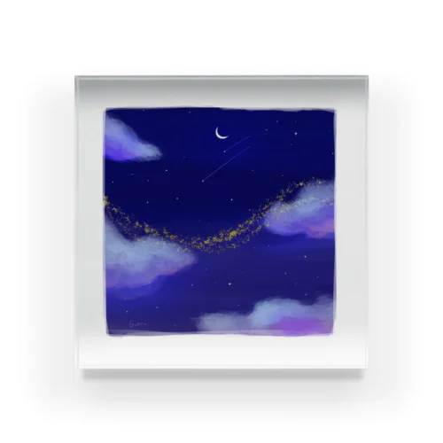 夜 Acrylic Block