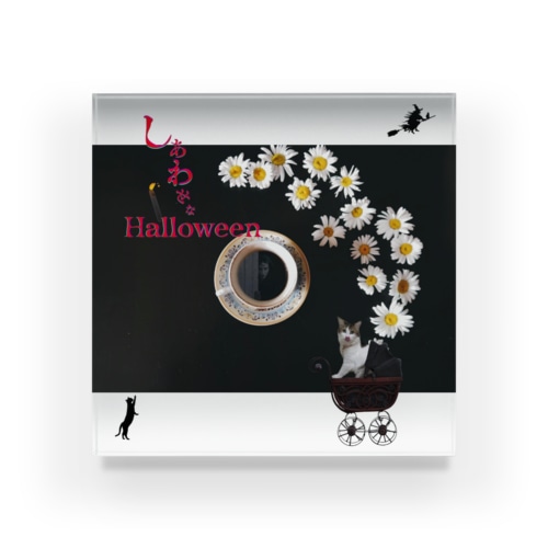 Happy Halloween #04 Acrylic Block