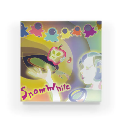 SnowWhite-Dark/Dowa Acrylic Block