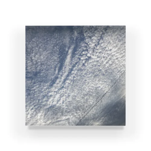 うろこ雲のアクリルブロック Acrylic Block