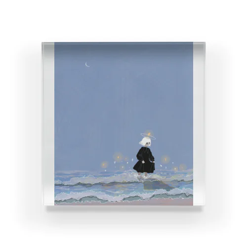 星の子・夜の海 Acrylic Block
