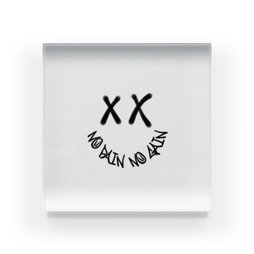 NO PAIN NO GAIN  Acrylic Block