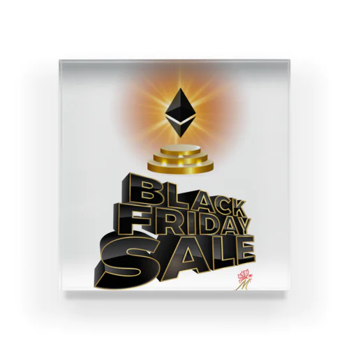 SMF 011 ETH Black Friday Acrylic Block