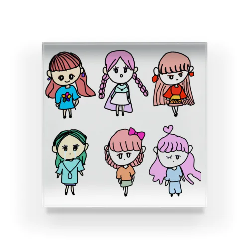 ♡シュガールズ♡ Acrylic Block