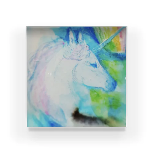 UNICORN DREAM Acrylic Block