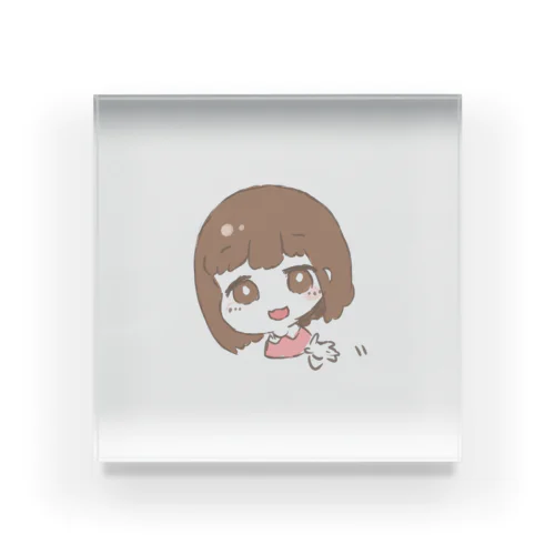 子守ゆた Acrylic Block