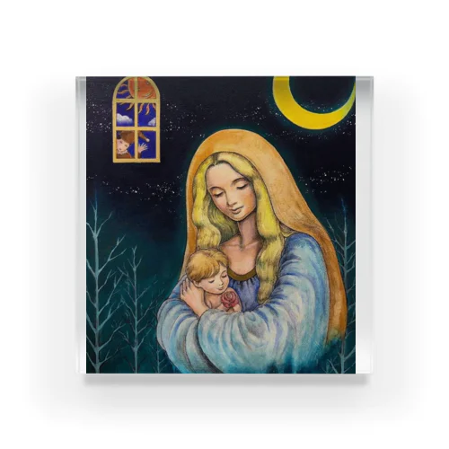 madonna&child アクリルブロック