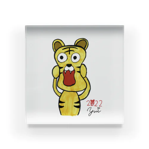 ムンクちゃん2022寅年YEARシリーズ Acrylic Block