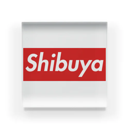 Shibuya Goods Acrylic Block