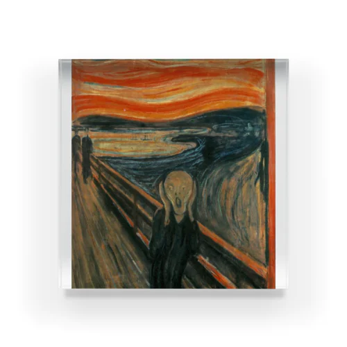 The Scream アクリルブロック