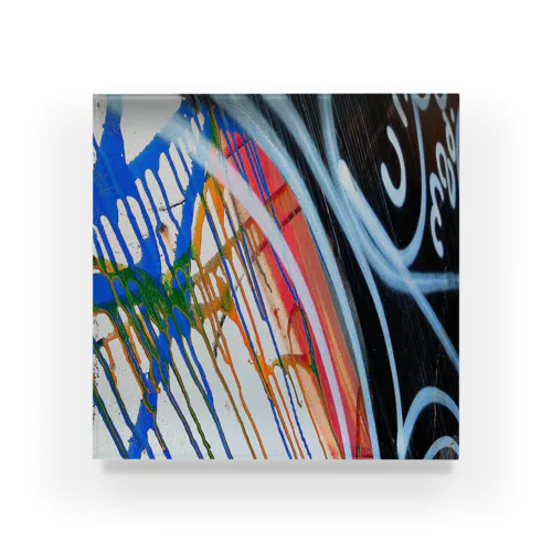 #Alley wearll graphic art Acrylic Block