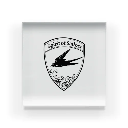 Spirit of Sailors　造船用アイテム（エンブレム） Acrylic Block