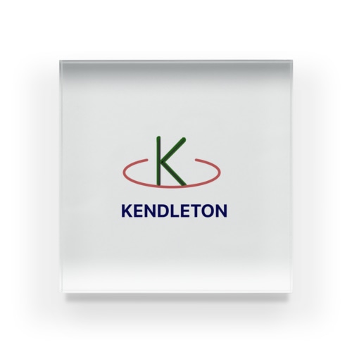 KENDLETON カレッジロゴ Acrylic Block