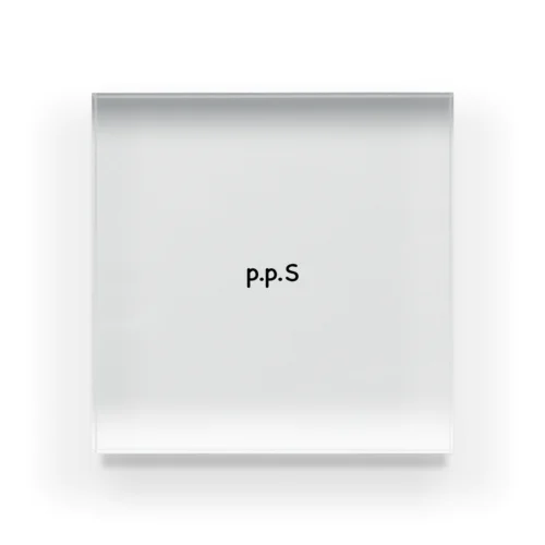 p.p.S Acrylic Block