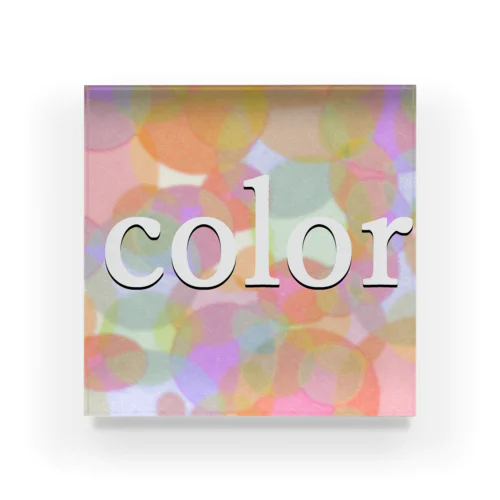 color Acrylic Block