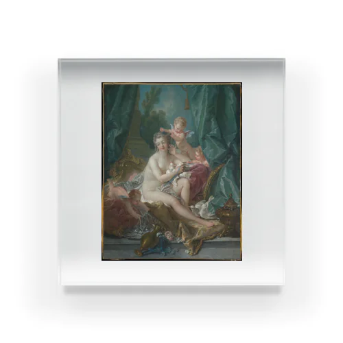 フランソワ・ブーシェ 　/　ヴィーナスの化粧　The Toilette of Venus 1751 Acrylic Block