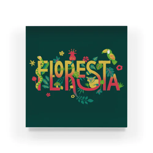 La Floresta Acrylic Block