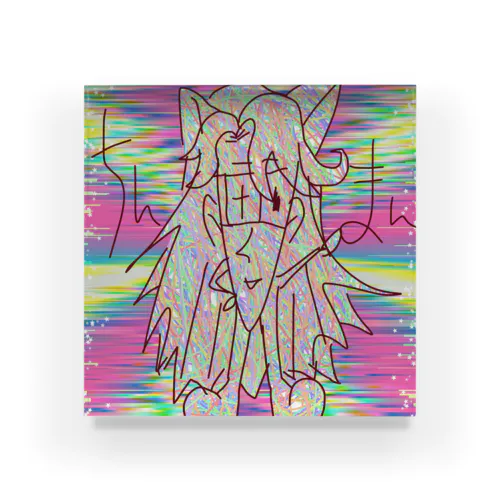 ちんまん×ときしゃんかのコラボグッズ(笑) Acrylic Block