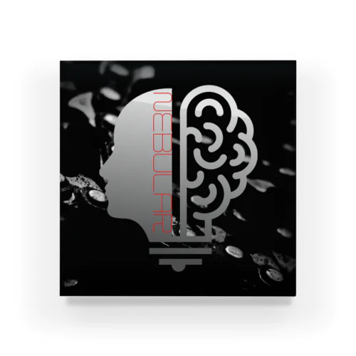 nebular AI LOGO Acrylic Block