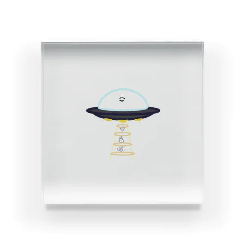 やわらかUFO Acrylic Block