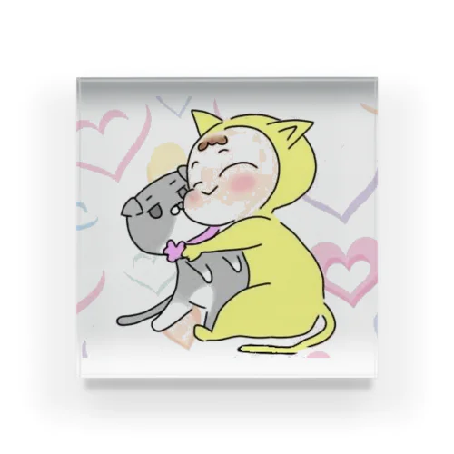ねぇねと一緒♬ Acrylic Block