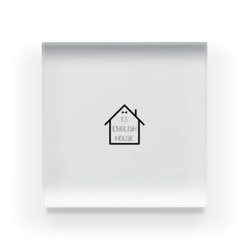 I's ENGLISH HOUSE GOODS Acrylic Block