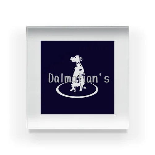 Dalmatian アクリルブロック