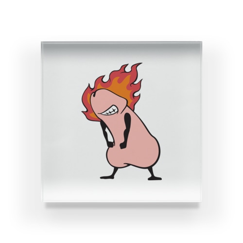 Eddie Funky Dick - Angry Acrylic Block