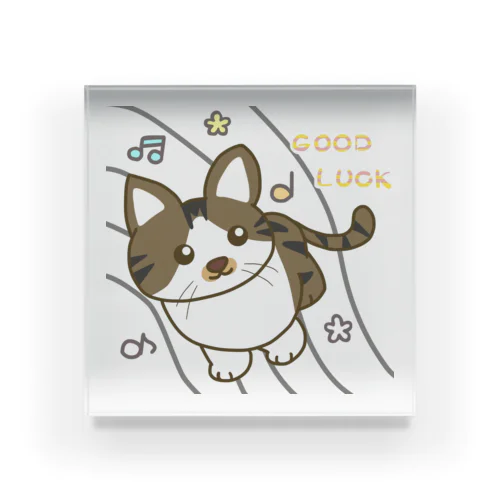 Good Luck ピピちゃん Acrylic Block