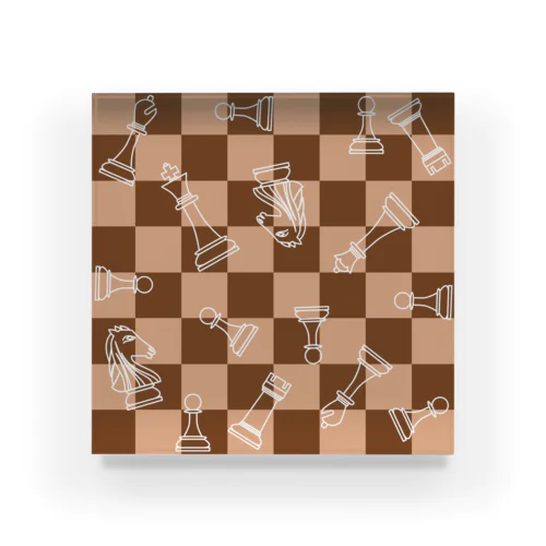 チェス Acrylic Block